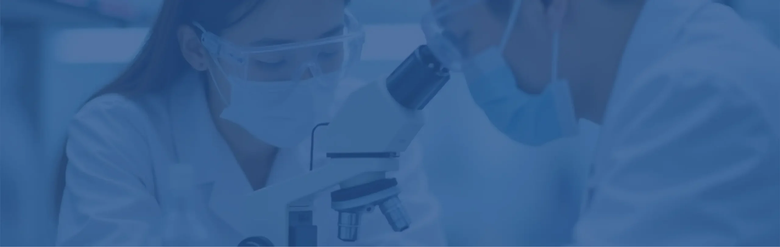 Laboratory microscope background